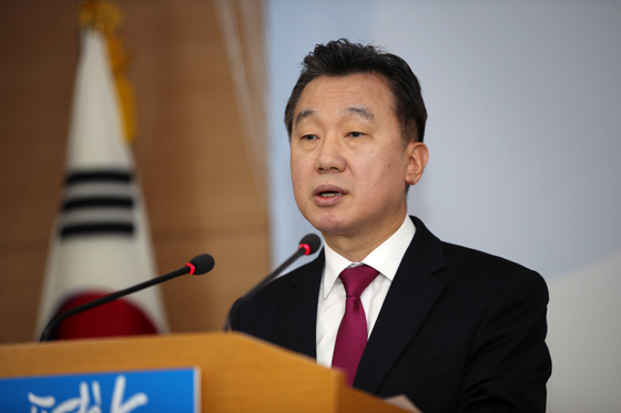 정준희 통일부 대변인.(사진=저작권자(c) 연합뉴스, 무단 전재-재배포 금지)