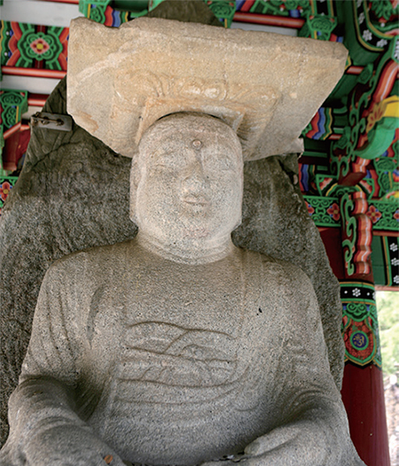 파사산 마애여래상.