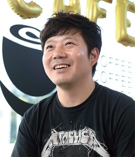 장애인 카페 ‘나는 카페’를 운영하고 있는 사회적기업 ‘장애청년 꿈을 잡고’ 배상호 본부장.(사진=C영상미디어)