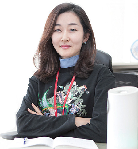 SKT AI 분석솔루션개발팀장 윤경아씨.(사진=SK텔레콤)
