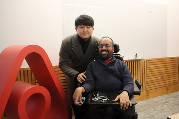 무장애 여행에 대해 뜻 깊은 이야기를 들려줬다