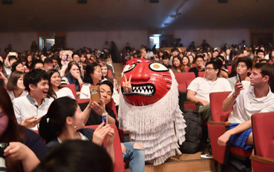 주한외국인 유학생 관객반응 (사진 = 해외문화홍보원)