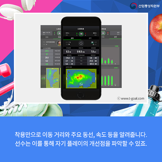 내 운동능력을 높여주는 스마트 스포츠웨어