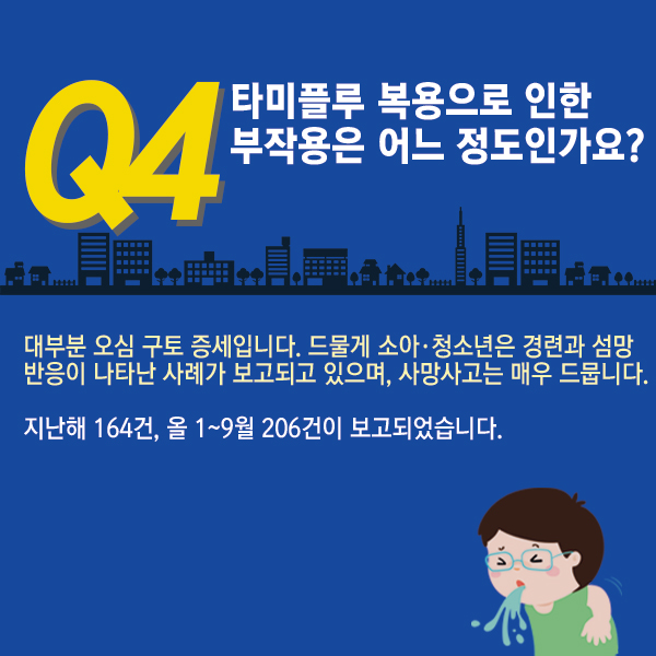 타미플루 복용, 안전한가?