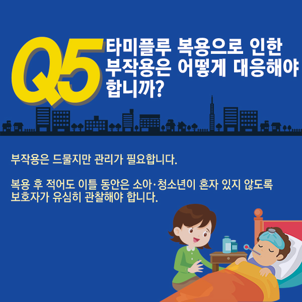 타미플루 복용, 안전한가?