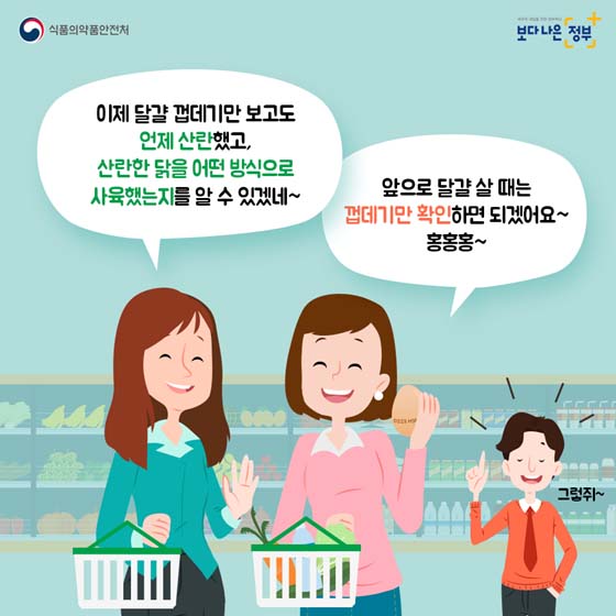 내가 먹는 달걀, 산란일자 확인하는 방법