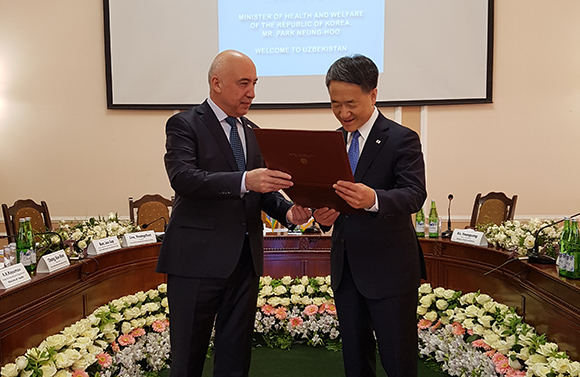 중앙아시아 3개국과 보건의료 협력 기반 만들다