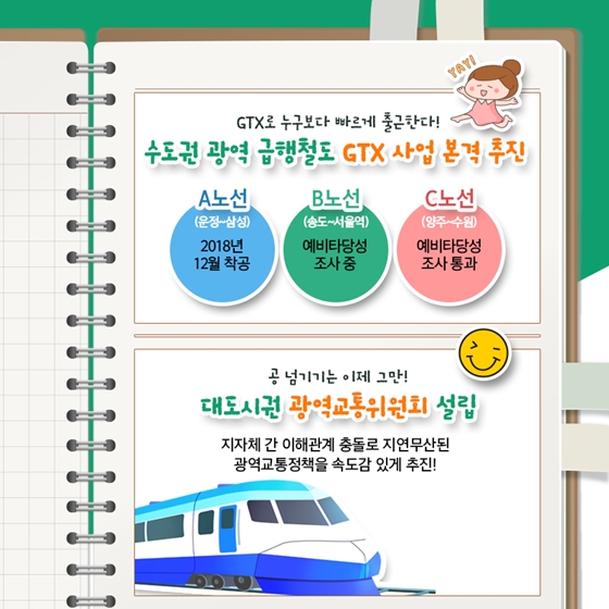 더 좋아진 광역교통서비스로 출근시간 꿀잠 가능?