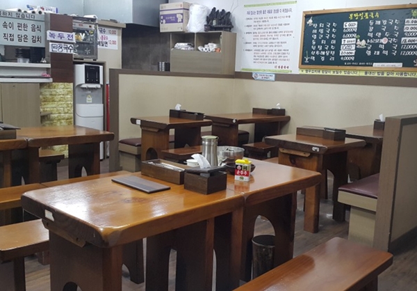 코로나19로 매출이 크게 떨어져 자영자들이 힘들게 버티고 있다.
