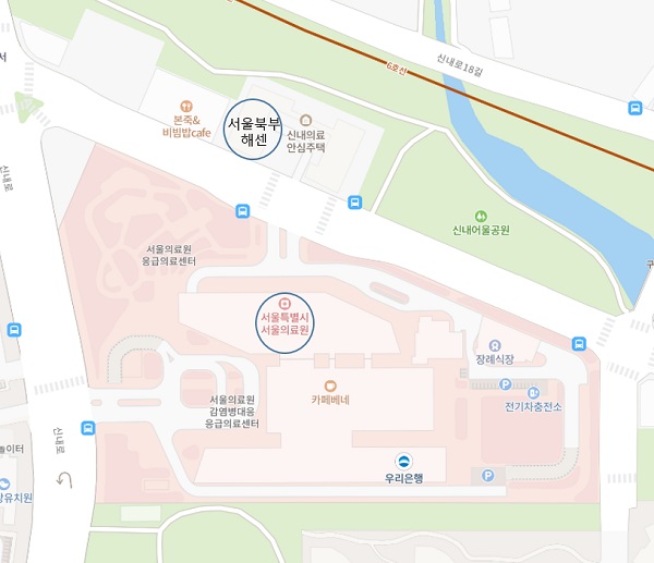 서울북부해바라기센터 위치.
