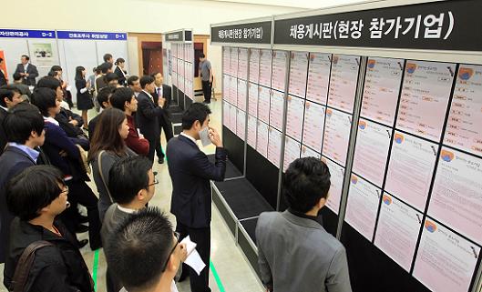 청년 내 일 만들기 프로젝트는 민간 고용창출력 확대, 학교와 일터의 연계, 일하면서 배우는 산업현장 만들기의 세 방향으로 추진된다.(사진=연합뉴스)