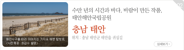 수만 년의 시간과 바다, 바람이 만든 작품, 태안해안국립공원 - 충남 태안