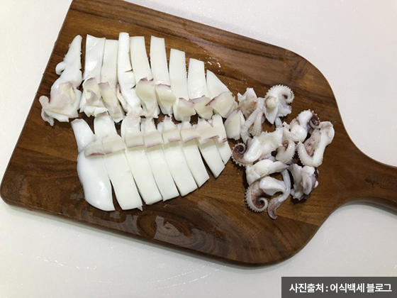 갑오징어숙회