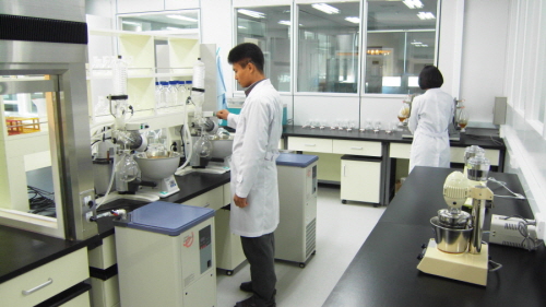 진안홍삼연구소에서는 진안 홍삼의 세계화, 고부가가치화를 위한 연구가 진행중이다.