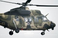 문재인 대통령이 1일 오전 대구 공군기지에서 예정된 제71회 국군의 날 기념식에 참석하기 위해 한국형 기동헬기 ‘수리온’에 탑승하고 있다.