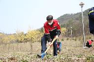 <p>산림청 산림항공본부는 4.7.(화) 식목 행사를 맞아 전 직원이 함께 나무를 심으며 산림 보호를 다짐하고 있다.</p>