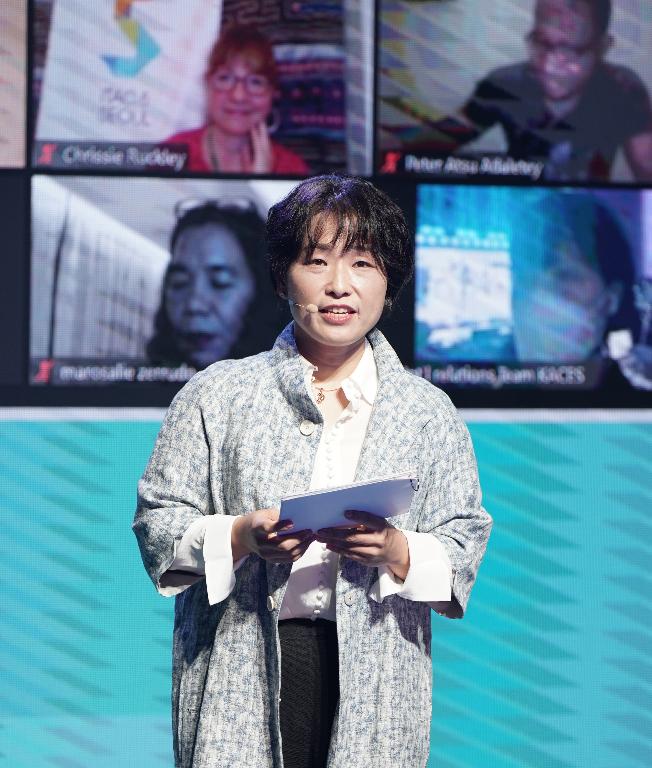 14일 서울 국민대학교 나인스튜디오에서 아시아 최초 한국 주관으로 열리는 제5회 국제예술교육실천가대회가 온라인으로 개최되고 있다. 사진 : 한국문화예술교육진흥원 지원 