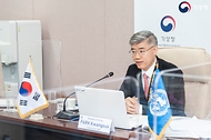 박광석 기상청장이 3월 30일(화), 세계기상기구(WMO) 아시아지역 집행이사 원격회의에 참석하였다.