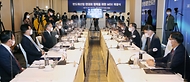문승욱 산업통상자원부 장관이 28일 서울 종로구 포시즌스 호텔에서 열린 ‘반도체 산업 연대와 협력 협의체 출범식’에서 발언하고 있다.