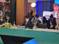 조주현 중소벤처기업부 차관이 9일(현지시간) 태국 푸켓에서 열린 ‘제28차 아시아태평양경제협력체(APEC) 중소기업 장관회의’에 참석하고 있다.