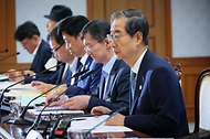 한덕수 국무총리가 26일 서울 종로구 정부서울청사에서 열린 ‘제2차 인재양성전략회의’에서 발언하고 있다.