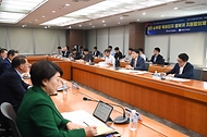 22일 서울 강남구 한국기술센터 대회의실에서 ‘특화단지 범부처 지원협의체 출범식’이 진행되고 있다.