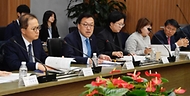 김병환 기획재정부 차관이 24일 서울 영등포구 한국수출입은행에서 열린 ‘제3차 물가관계차관회의’에서 모두발언하고 있다.
