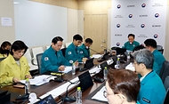 조규홍 보건복지부 장관이 27일 세종 정부세종청사에서 열린 ‘겨울철 취약시설 안전점검 및 위기가구 발굴 점검회의’를 주재하고 있다.