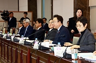 조규홍 보건복지부 장관이 15일 서울 종로구 정부서울청사에서 열린 ‘2023년 제6차 기금운용위원회’에서 발언하고 있다.