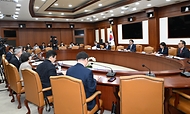 최상목 부총리 겸 기획재정부 장관이 31일 서울 종로구 정부서울청사에서 열린 ‘공공기관 운영위원회’를 주재하고 있다.