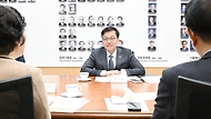 최상목 경제부총리 겸 기획재정부 장관이 22일 정부세종청사에서 물가 관련 경제현안 관계장관간담회를 주재하고 있다. 