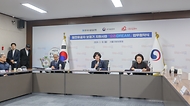 강정애 국가보훈부 장관이 18일 오후 서울시 용산구 서울지방보훈청에서 열린 국가보훈부-한국수출입은행-사랑의달팽이 국가유공자 보청기 지원사업 협약식에 참석해 인사말씀을 하고 있다.