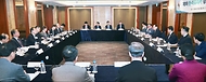 정인교 산업통상자원부 통상교섭본부장이 20일 서울 중구 롯데호텔에서 열린 ‘제1차 한-아프리카 경제협력 민관추진위원회’를 주재하고 있다.