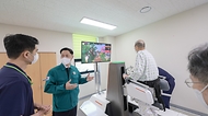 이희완 국가보훈부 차관이 1일 오전 대전보훈병원을 방문하여 의료계 집단행동 관련해 비상 진료체계 대응현황을 점검하기위해 응급실 및 재활치료센터 등 시설을 현장점검하고 의료진을 격려하고 있다.