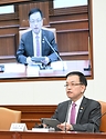 최상목 경제부총리 겸 기획재정부 장관이 13일 서울 종로구 정부서울청사에서 열린 ‘경제관계장관회의’를 주재하며 모두발언을 하고 있다.