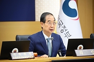 한덕수 국무총리가 28일 정부세종청사에서 ‘제23회 국무회의’를 주재하며 발언하고 있다.