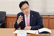 김병환 기획재정부 차관이 31일 서울 종로구 정부서울청사에서 열린 ‘물가관계차관회의’에서 모두발언을 하고 있다.