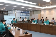 백원국 국토교통부 2차관이 10일 정부세종청사에서 열린 여름철 재난예방을 위한 준비상황 점검회의에서 발언하고 있다. 