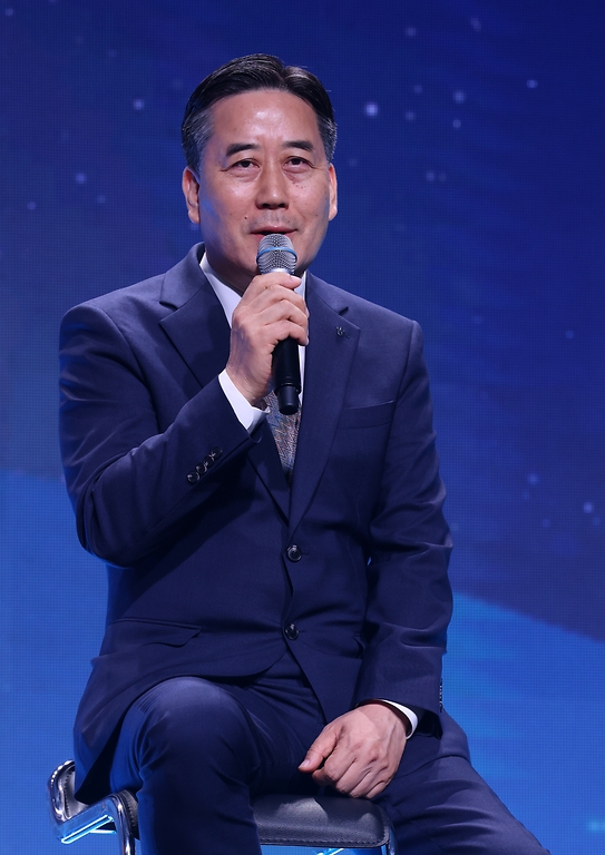  11일 서울 용산구 그랜드하얏트호텔에서  ‘2024 한국관광 명예홍보대사 위촉식’이 열리고 있다.
