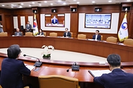 한덕수 국무총리가 22일 서울 종로구 정부서울청사에서 열린 국정현안관계장관회의에서 발언하고 있다. 