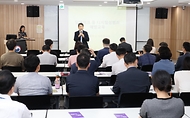 이주호 사회부총리 겸 교육부 장관이 9일 정부세종청사에서 ‘딥페이크 등 디지털 성범죄 예방 및 대응’을 주제 열린 이수정 교수의 특강에서 발언하고 있다.
