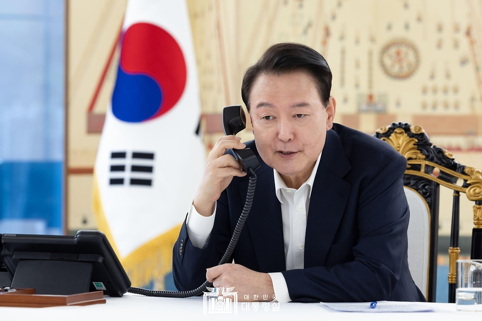 11월 7일 윤석열 대통령은 「도널드 트럼프(Donald Trump)」 美 대통령 당선인과 전화 통화를 갖고, 대통령 취임을 축하했습니다. 