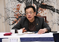 최상목 대통령 권한대행 부총리 겸 기획재정부 장관이 3월 7일 오전 서울 종로구 정부서울청사에서 열린 '거시경제·금융현안 간담회'를 주재하고 있다.