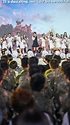27일 오전 경기도 고양시 킨텍스에서 열린 유엔군 참전의 날 기념식에서 기념공연을 하고 있다.