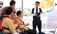 전재수 해양수산부 장관은 9월 3일(수) 충남 보령시 해상가두리 양식장을 방문하여 고수온 대응 및 안전관리 실태를 점검하고 어업인 노고를 격려했다. 