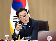 이재명 대통령이 21일 서울 용산 대통령실 청사에서 열린 국무회의에서 발언하고 있다.