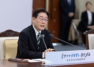 이재명 대통령이 3월 27일 서울 국방부에서 열린 전군주요지휘관회의에서 발언하고 있다.