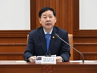 구윤철 부총리 겸 재정경제부 장관이 3월 26일 서울 종로구 정부서울청사에서 열린 '민생물가 특별관리 관계장관 TF'를 주재, 모두발언을 하고 있다.