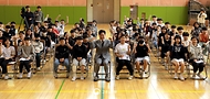 김영훈 고용노동부 장관이 4월 30일 어린이날을 앞두고 경남 김해시 삼문초등학교를 찾아 학생들과의 토크콘서트를 개최하고 있다.