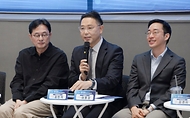 정은경 보건복지부 장관이 5월 15일 서울 성동구 KT&G 상상플래닛에서 한국사회복지협의회, 대한상공회의소, 사회복지공동모금회와 함께 '2026 사회공헌 포럼'을 개최하고 있다.